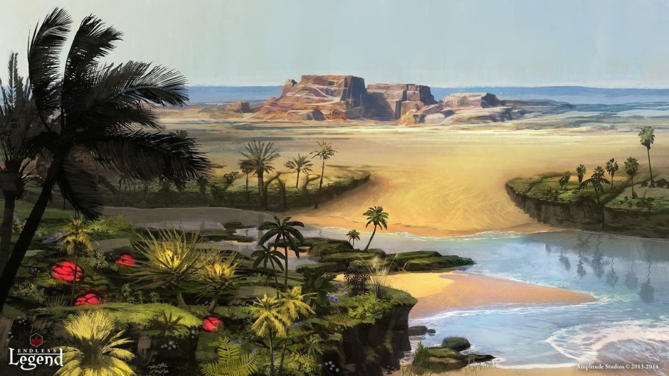 Что такое Оазис в пустыне в древнем Египте