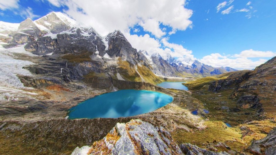 Горные озера в перуанских Андах, Перу