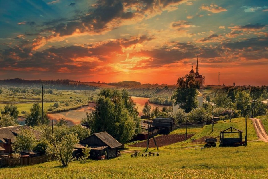 Природа деревни Кировской области