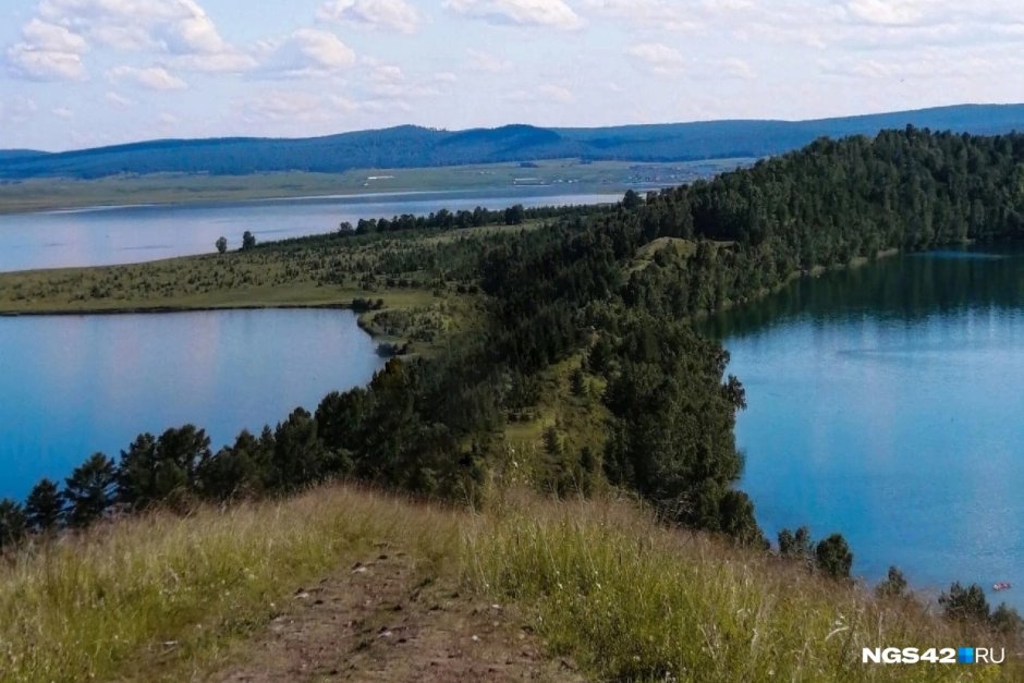Озеро Иткуль Красноярский край