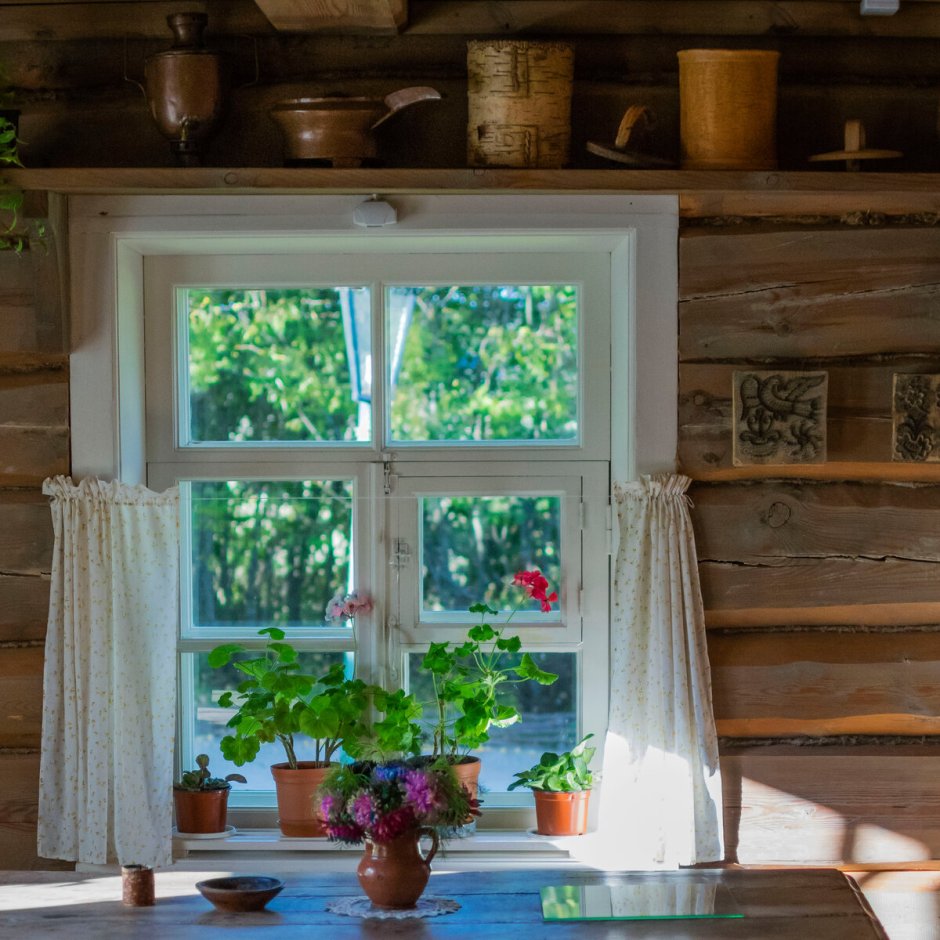 Пластиковые окна для деревенского дома