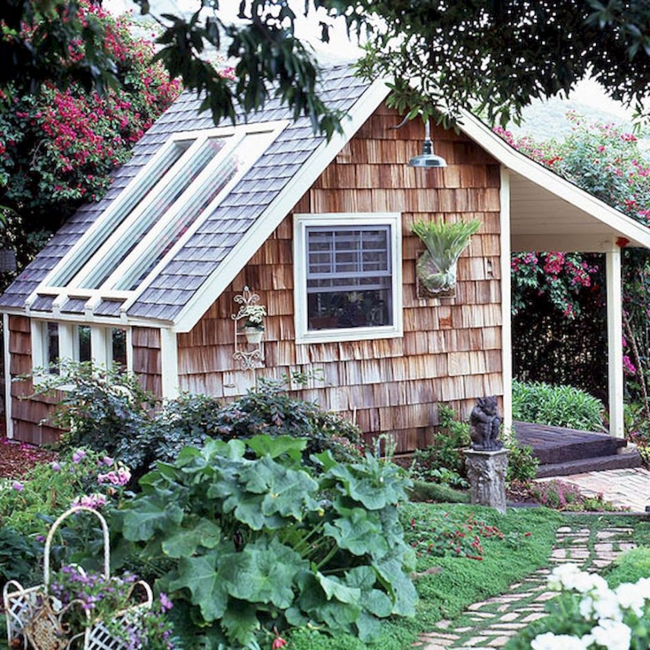 Tiny House с односкатной крышей