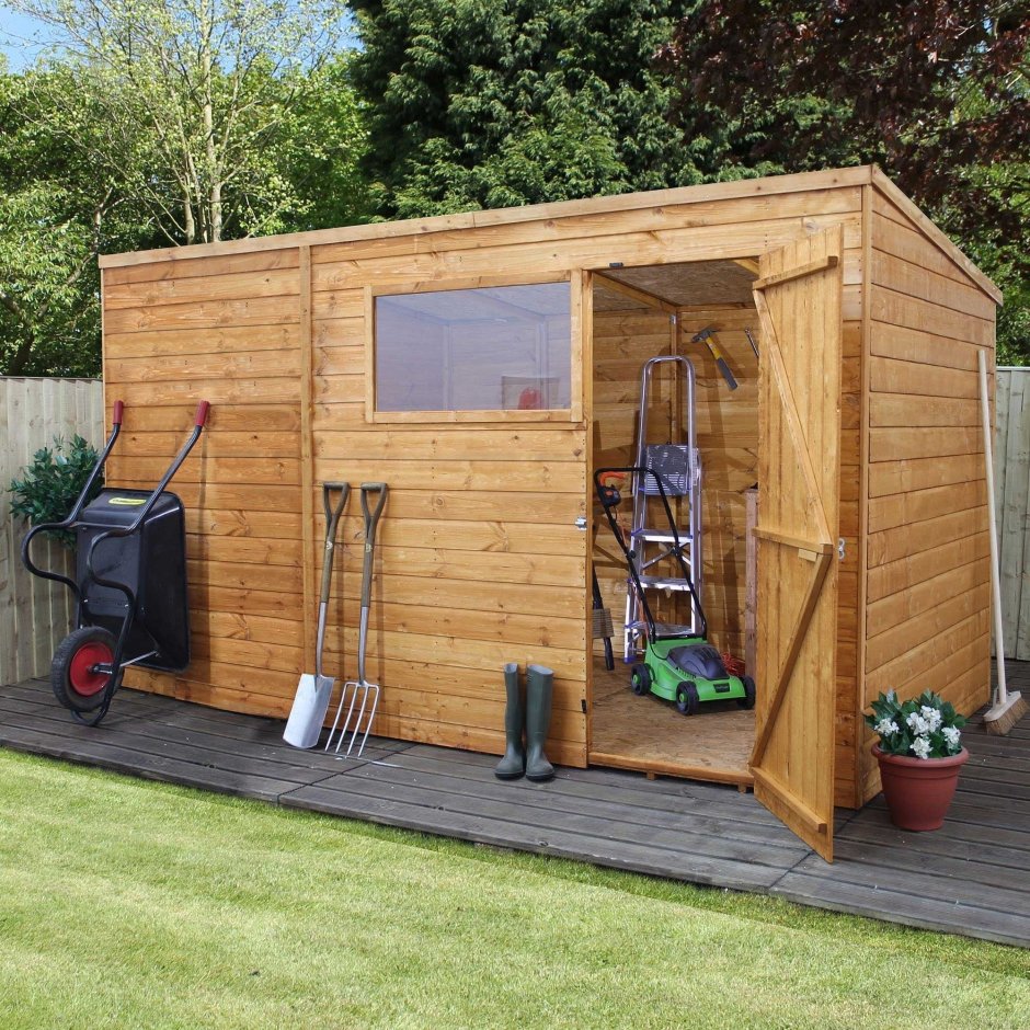 Wooden Pent Shed 6 x 3