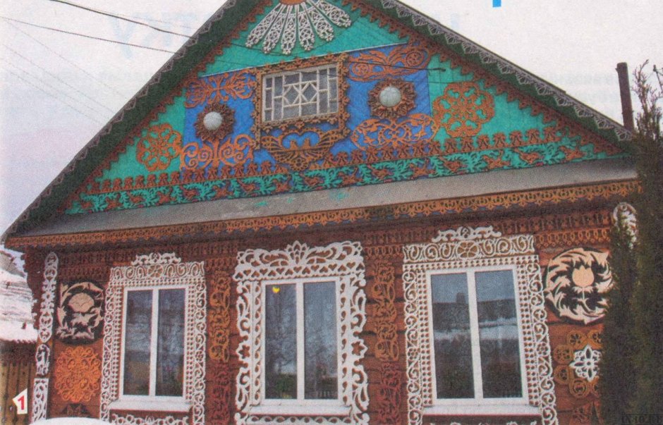 Башкирская архитектура деревенский дом