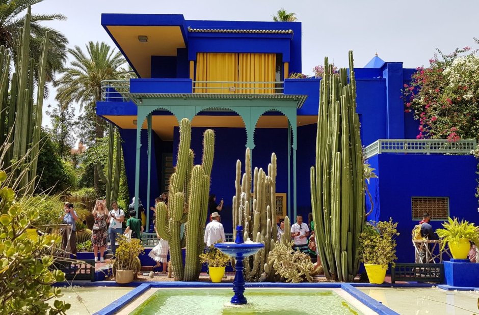 Сады Ив сен Лорана в Марокко