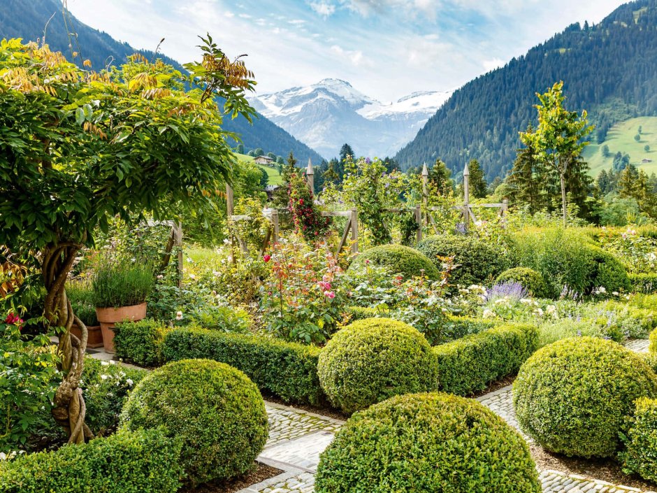 Альпийские сады во Франции