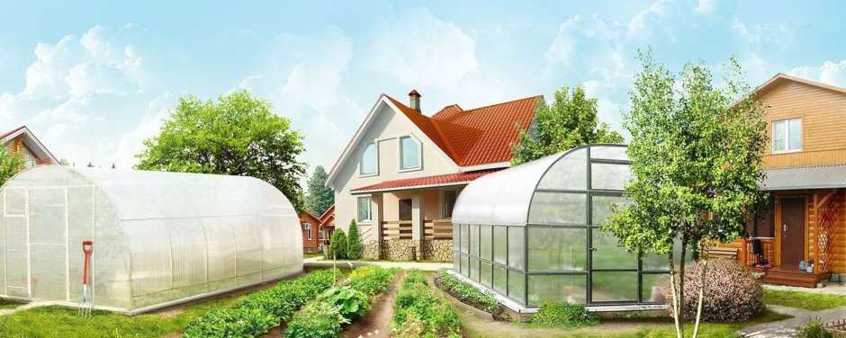 Садовый домик Greenhouse