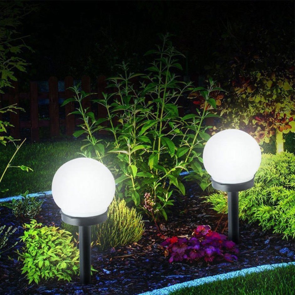 Декоративные светильники для сада