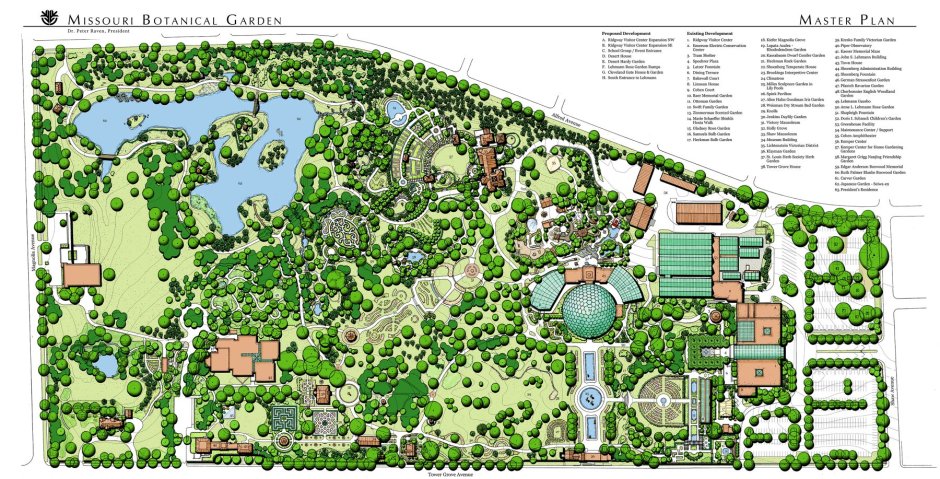 Ботанический сад СПБ план схема