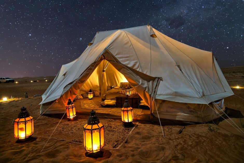 Глэмпинг палатки сафари