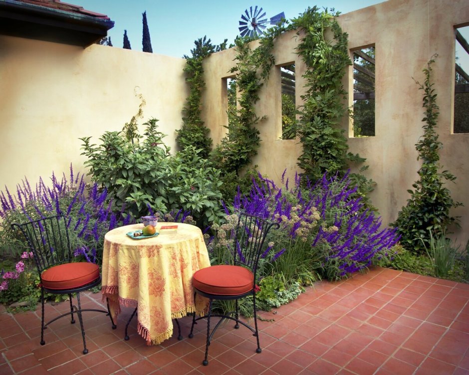Сады в средиземноморском стиле итальянский сад