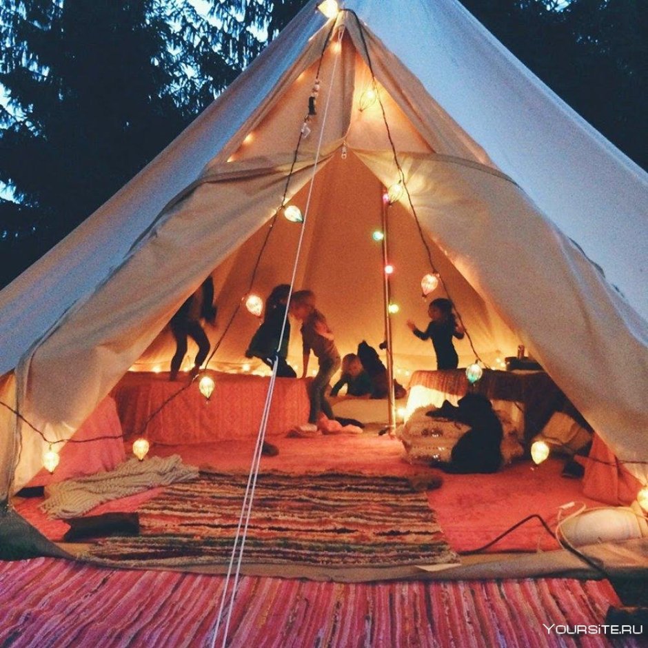 Красивые палатки