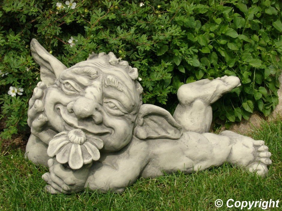 Бетонные садовые скульптуры