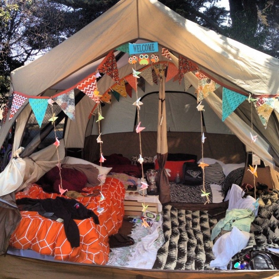 Фестиваль Коачелла палатки