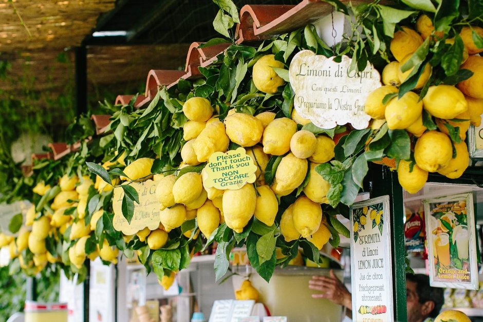 Италия лимонный остров