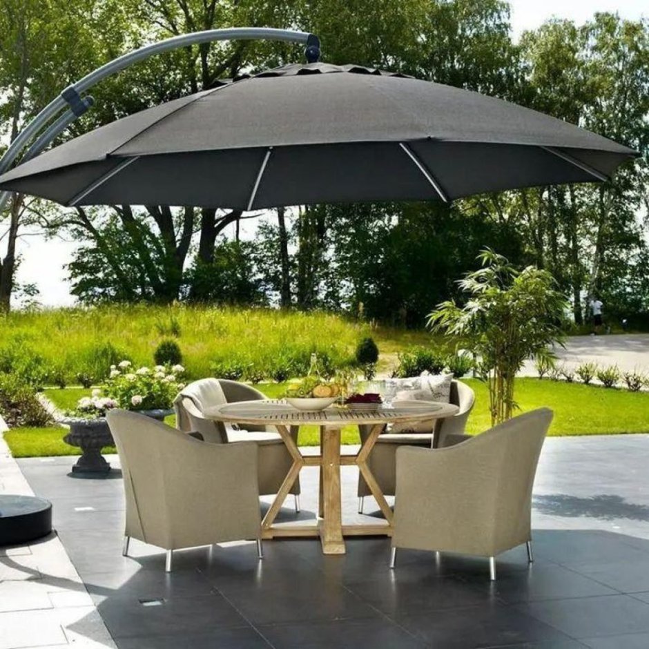 Зонт садовый Brafab easy Sun Beige