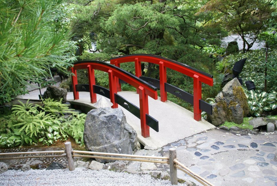 Мостик саду Япония