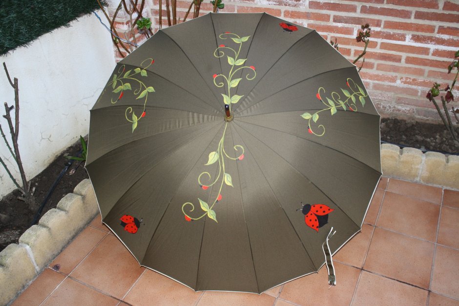 Проект зонты украшенные