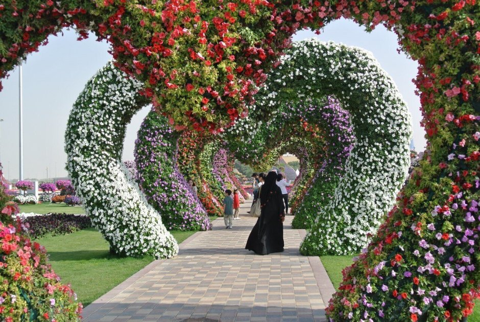 Парк цветов Dubai Miracle Garden