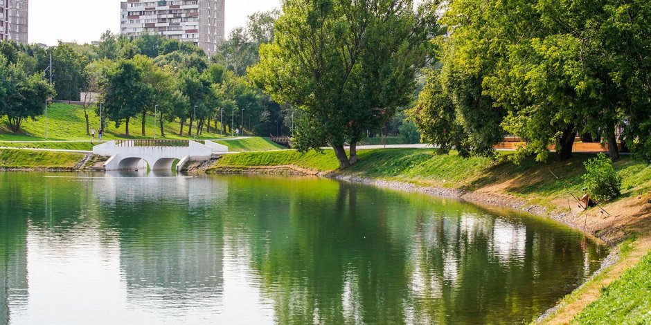 Парк Каскад кировоградских прудов Москва