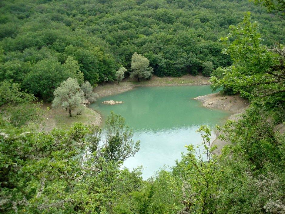 Муловское озеро Крым