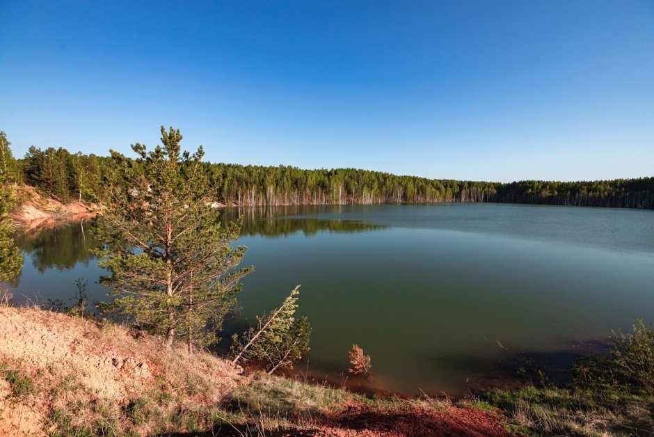 Озеро Апрелька Гурьевский