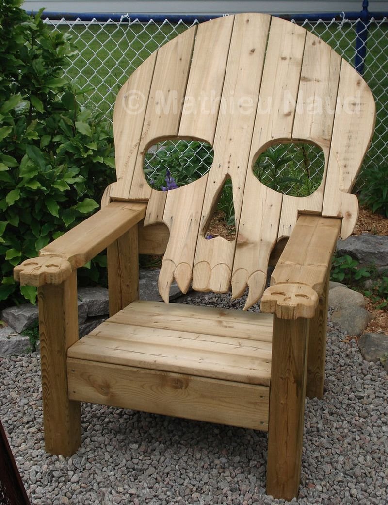 Деревянные кресла для дачи