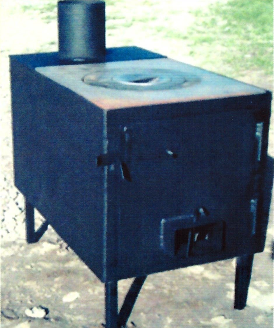 Железная печка для дачи на дровах