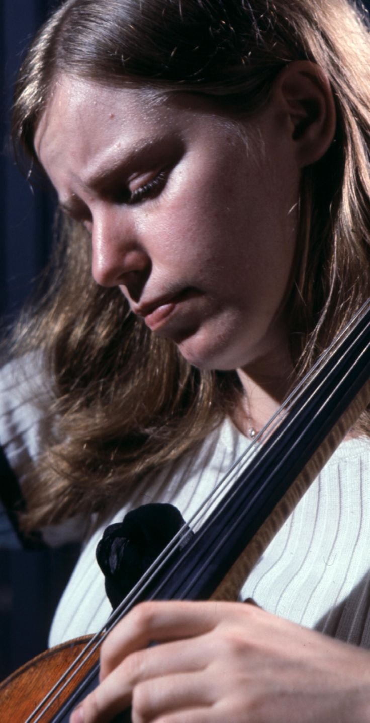 Английская виолончелистка Жаклин дю пре (