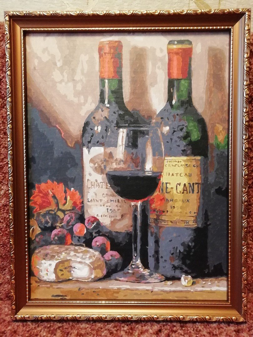 Натюрморт с вином