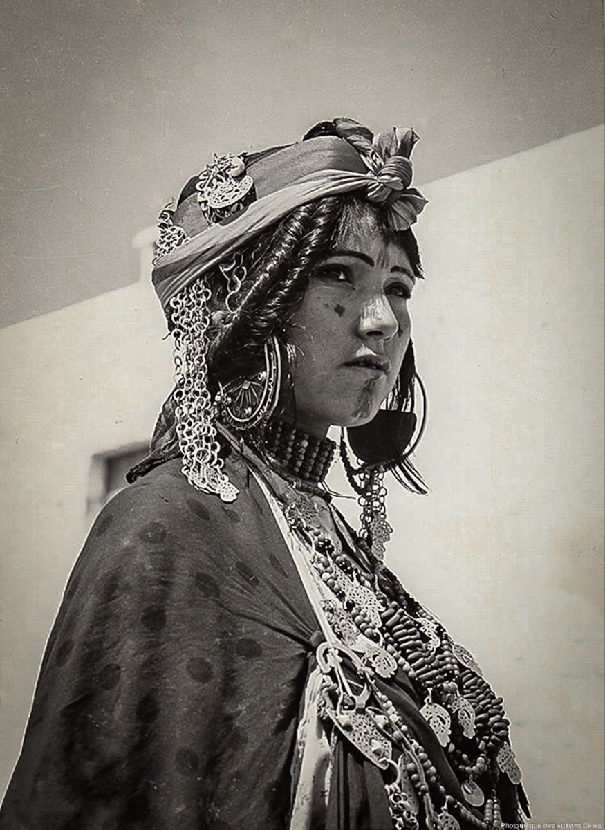 Женщины Северной Африки 19 век берберки