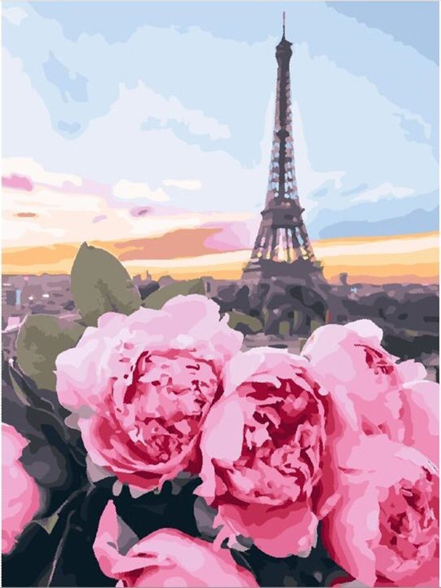 Париж цветы
