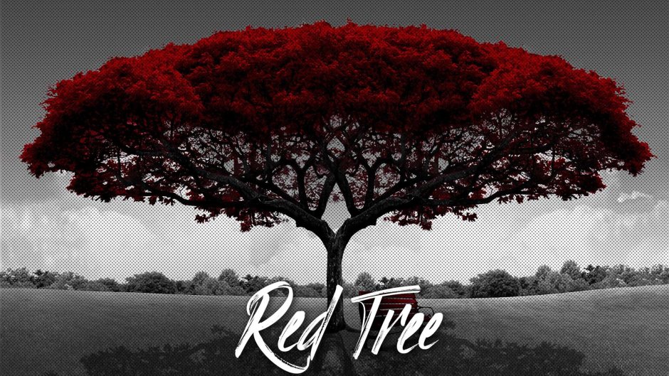 Красные деревья сохры