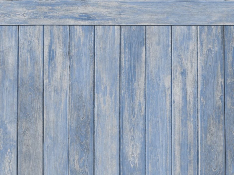 Фотофон деревянный голубой