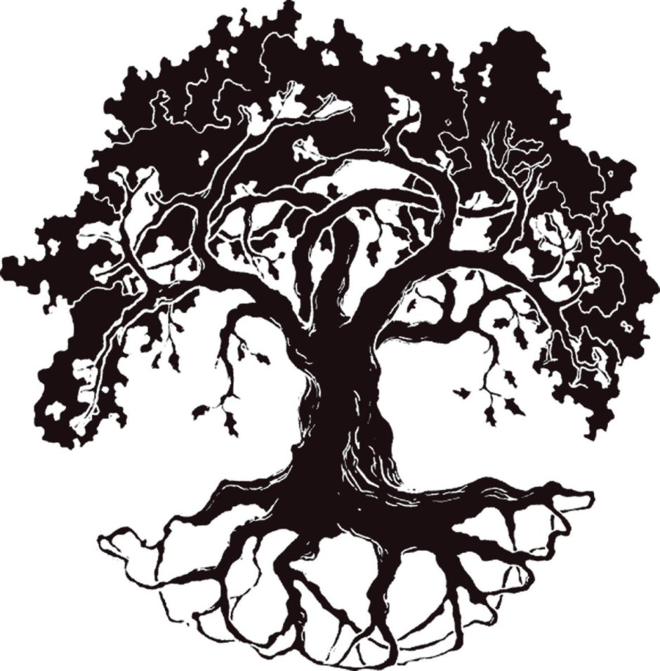 Кельтское дерево жизни Иггдрасиль