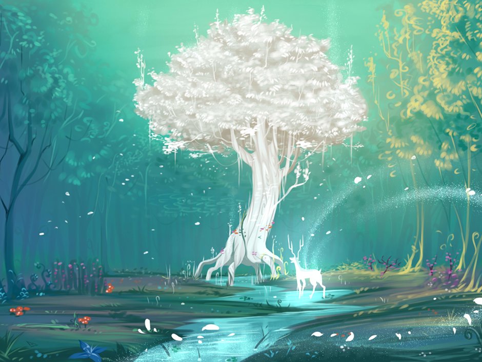 Волшебное дерево арт