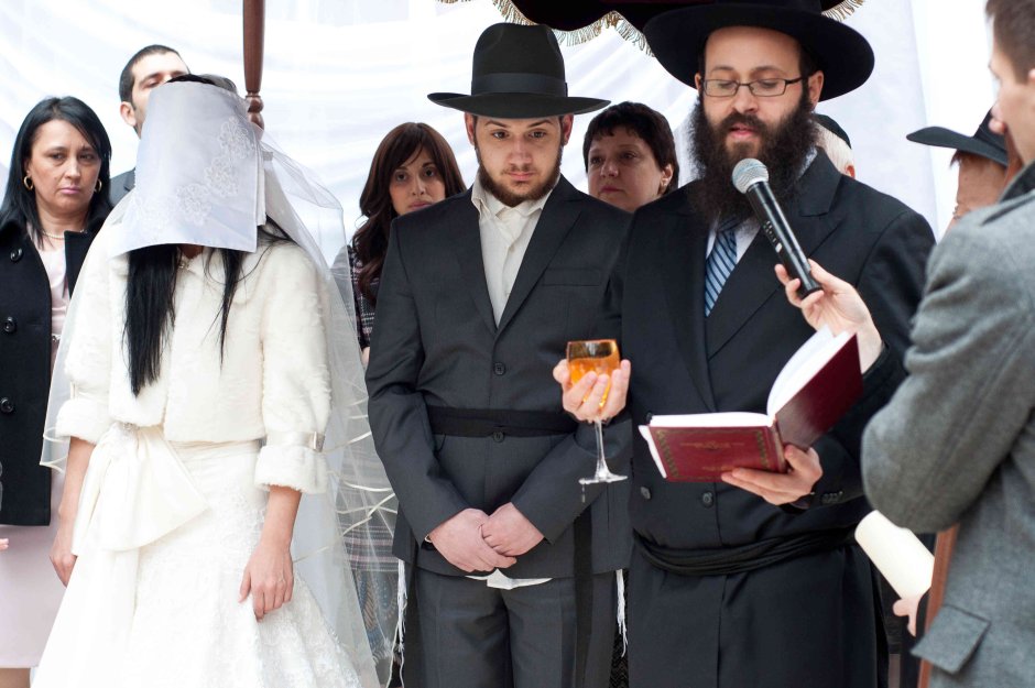 Еврейская свадьба под хупой