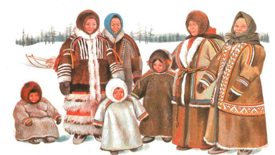 Национальный костюм Ханты и манси