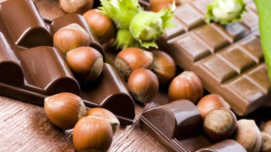 Конфеты Chocolate Hazelnut шоколад фундук