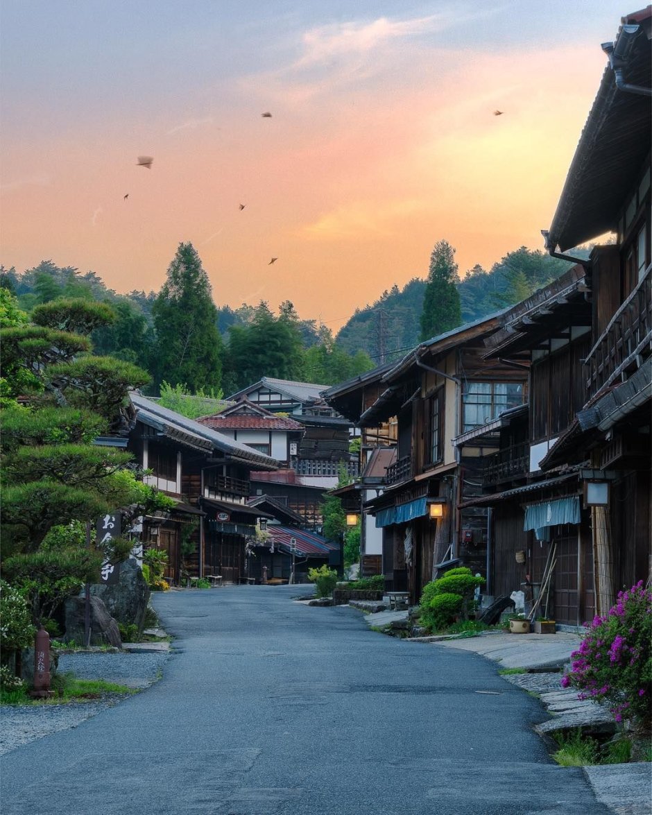 Япония деревня САТОБА