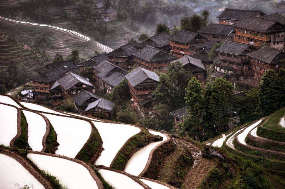 Китай деревня Баодун