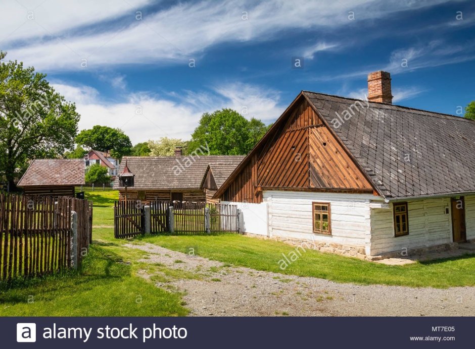 Старинная чешская деревня