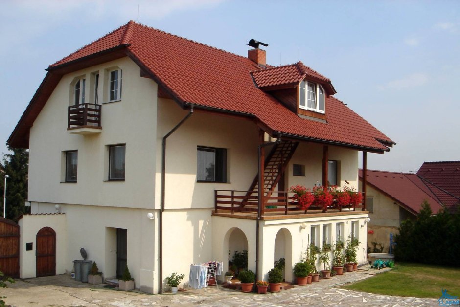Чешский дом фасад