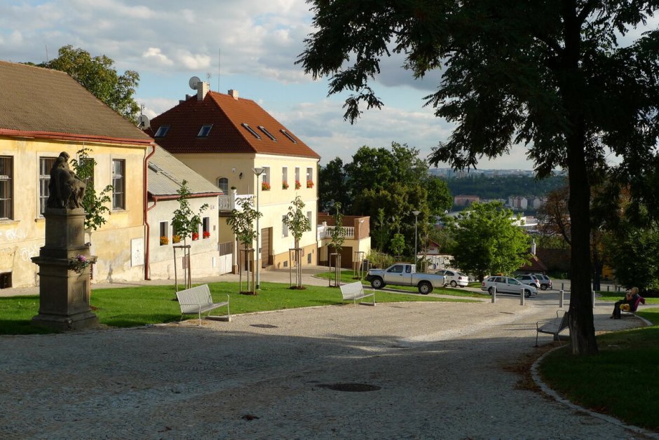 Чехия пригород Праги
