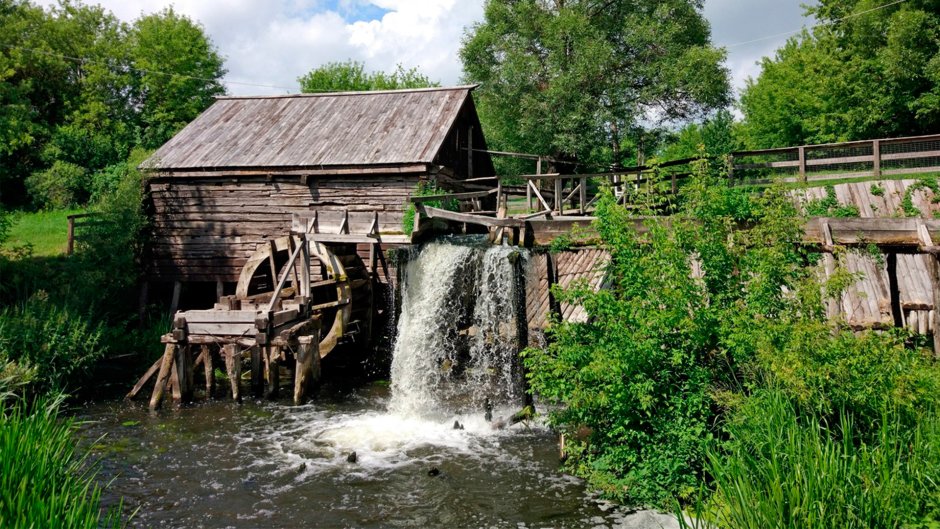 Курск водяная мельница в Красниково