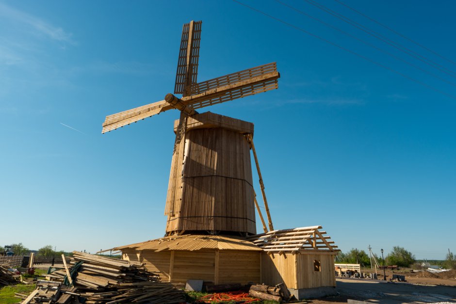 Ветряные мельницы в Казахстане