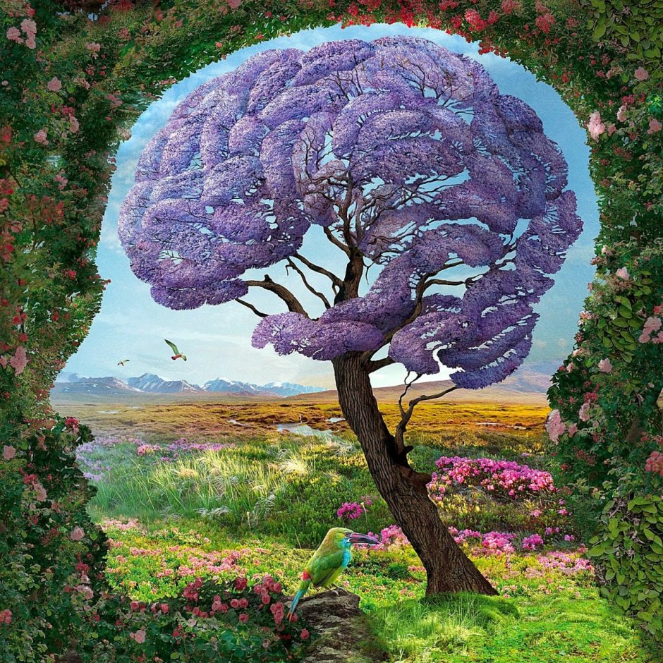 Игорь морски картины деревья