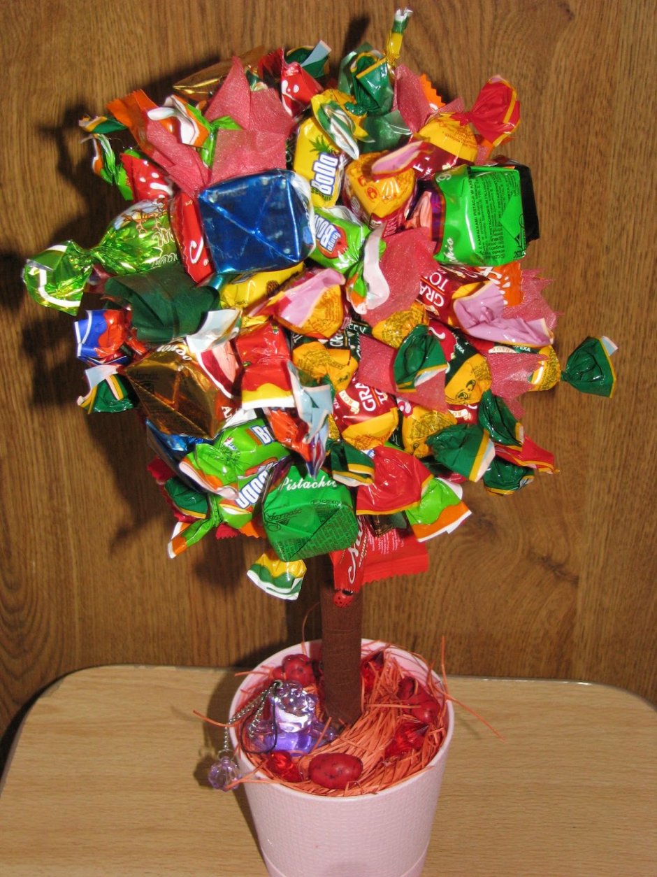 Дерево с конфетами
