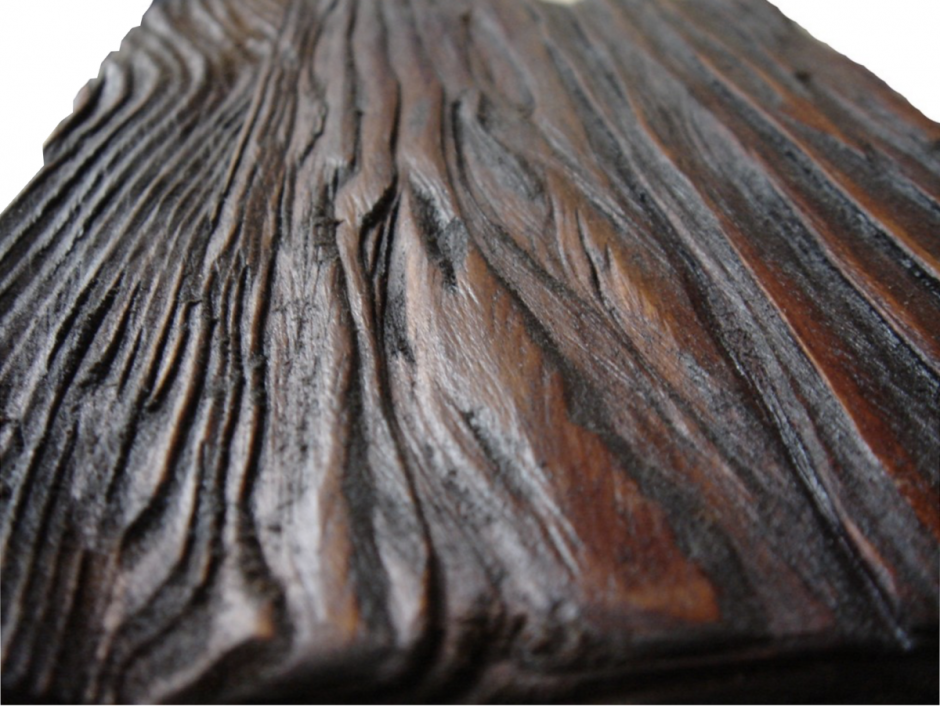 Старение древесины браширование