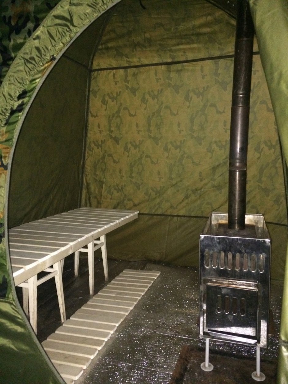 Полевая баня палатка Мобиба